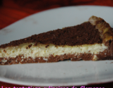 Tarte chocolat, citron et coco