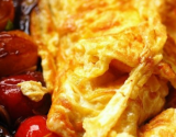 Omelette aux tomates