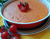 Flan de tomates au fromage de brebis