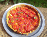 Tarte aux tomates confites maison