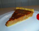 Tarte aux poires en conserve St Mamet, carambars caramel et spéculoos