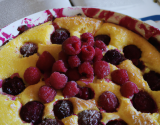 Clafoutis aux framboises