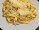 Tagliatelles aux 3 fromages