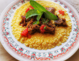 Couscous djerbien à l'agneau