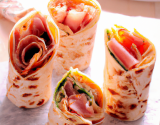 Wraps au Rondelé et jambon