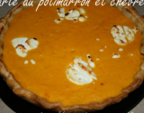 Tarte salée au potimarron et chèvre