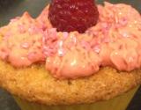 Cupcake coco-framboise