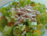 Salade aux blancs de dinde