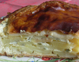 Tourte parmentière au chèvre frais