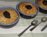 Crumble aux prunes et aux épices