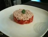 Tartare de tomate et thon