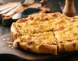 Quiche aux lardons et au reblochon