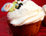 Cupcake à la pomme et chantilly de cidre