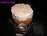 Entremet poire croustillant