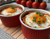 Œufs cocotte aux tomates