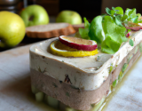 Terrine de chèvre frais aux pommes