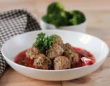 Boulettes de viande La Vache qui Rit, sauce tomate