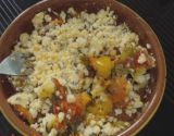 Crumble de légumes maison au beurre de cacahuètes