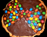 Tarte chocolat m&m's