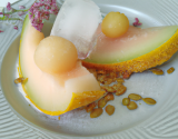 Melon de Cavaillon givré au Muscat de Beaumes de Venise