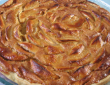 Tarte aux pommes crémeuse