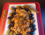 Poulet fenouil olives