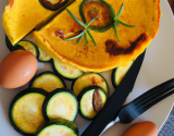 Flan courgettes