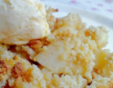 Crumble pomme cannelle