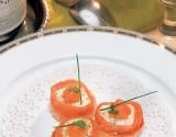 Canapés de saumon à la Chavignolaise