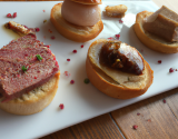 Les tapas de foie gras et magret traditionnels