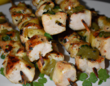 Brochettes de poulet à la citronelle