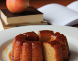 Fondant aux pommes et caramel