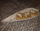 Blinis au Cottagecheese