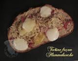 Tartine façon Flammekueche