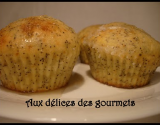 Muffins au citron et au pavot