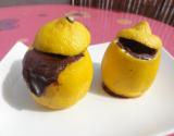 Douceur de chocolat cuit dans un citron