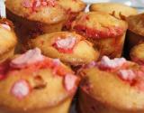 Muffins aux pralines roses rapides