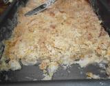 Crumble poires-noisettes