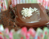 Cupcakes fondants au chocolat Mocha à la fleur de sel de Guérande