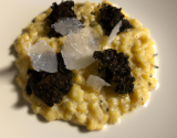 Risotto de truffe noire et parmesan...