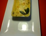 Cassolette de langoustines, courgettes et champignons, sauce gibraltar