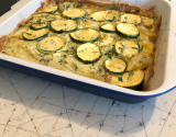 Gratin de courgettes à la pomme de terre