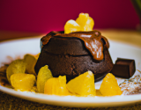 Fondant au chocolat tropical