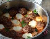 Boulettes de viande Rôties à la Mozzarella