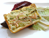 Pâté en croûte saumon courgettes