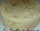 Risotto de saumon fumé