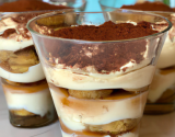 Tiramisu au carambar en verrines