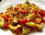 Tajine de légumes au citron confit et pain d'épices