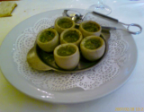 Escargots à la crème