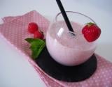 Smoothie lacté aux fraises